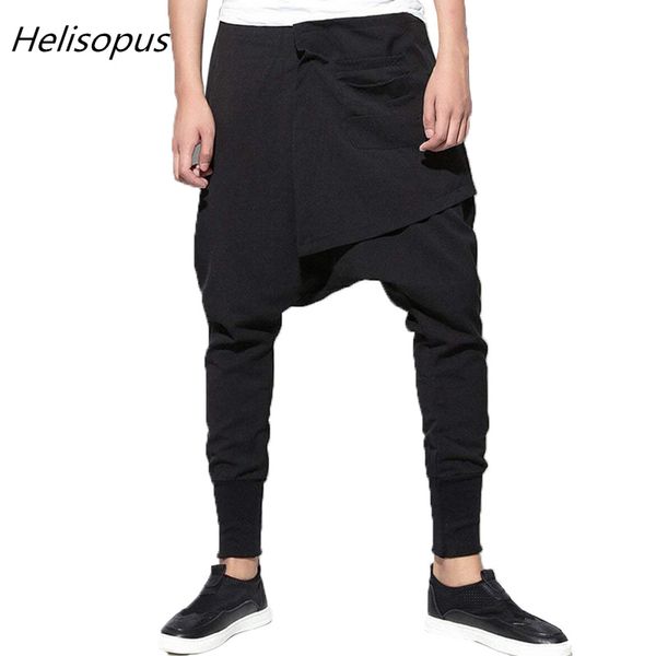 helisopus 2018 fashion men's haren pants big drop crotch elastic waist hiphop pants man solid color sweatpants joggers, Black
helisopus 2018 fashion men's haren pants big drop crotch elastic waist hiphop pants man solid color sweatpants joggers, Black