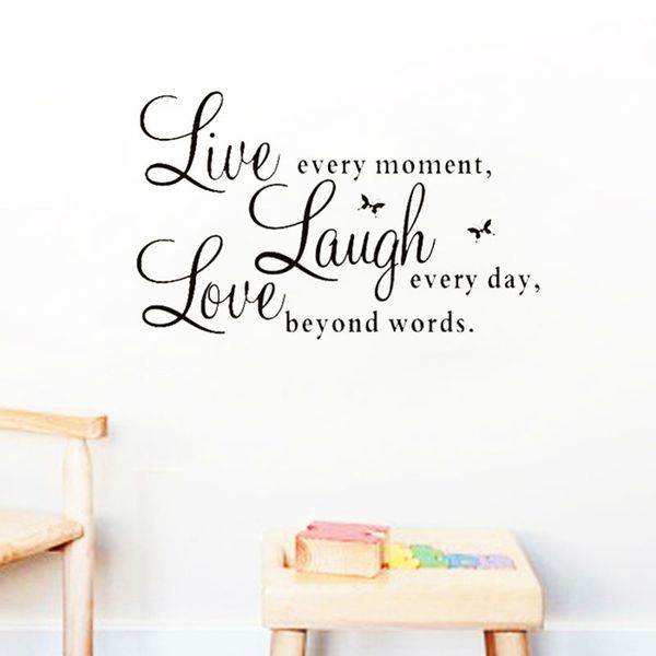 % live laugh live love quotes diy wall decals home decorations adesivo de paredes removable diy butterfly wall stickers bedroom
% live laugh live love quotes diy wall decals home decorations adesivo de paredes removable diy butterfly wall stickers bedroom
