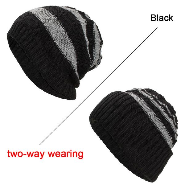 joymay brand winter beanies hat for men 2018 two way wearing disorderly color plain warm soft skull knitting cap wm090, Blue;gray
joymay brand winter beanies hat for men 2018 two way wearing disorderly color plain warm soft skull knitting cap wm090, Blue;gray