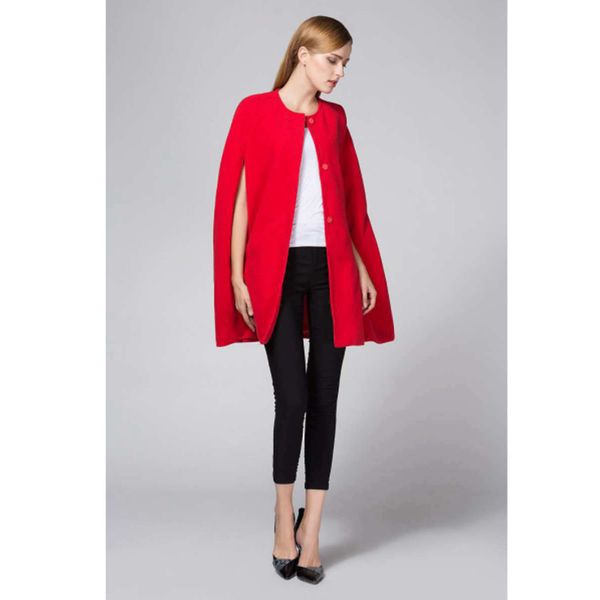 winter women woolen coat 2017 autumn korean fashion batwing sleeve loose cloak woolen female oversized casaco feminino red coat, Black
winter women woolen coat 2017 autumn korean fashion batwing sleeve loose cloak woolen female oversized casaco feminino red coat, Black