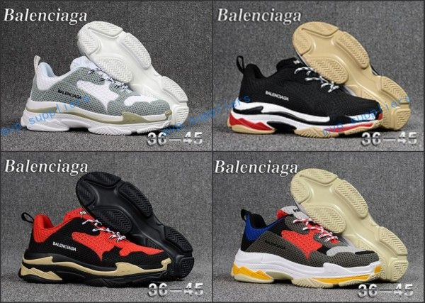 Hot 2018 Triple-S Paris KPU Designer Luxury Casual Shoes Triple S Dad Shoe for Good quality White Black Red Men Women Sports Sneakers 36-45
Hot 2018 Triple-S Paris KPU Designer Luxury Casual Shoes Triple S Dad Shoe for Good quality White Black Red Men Women Sports Sneakers 36-45