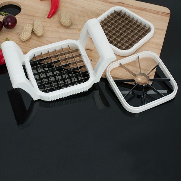 новый дизайн из нержавеющей стали french fry cutter отличный кухонный инвентарь ручной измельчитель картофеля многофункциональный овощерезка
новый дизайн из нержавеющей стали french fry cutter отличный кухонный инвентарь ручной измельчитель картофеля многофункциональный овощерезка