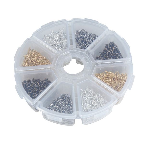 800pcs/box 4x10mm small sheep screw eyes nail pins bail ring hook jewelry findings for diy beaded pendant making accessories g377s
800pcs/box 4x10mm small sheep screw eyes nail pins bail ring hook jewelry findings for diy beaded pendant making accessories g377s