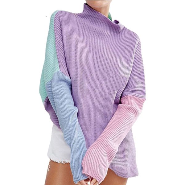 women sweater winter long sleeve patchwork side split slim pullover sweater basic loose streetwear female jumper, White;black
women sweater winter long sleeve patchwork side split slim pullover sweater basic loose streetwear female jumper, White;black