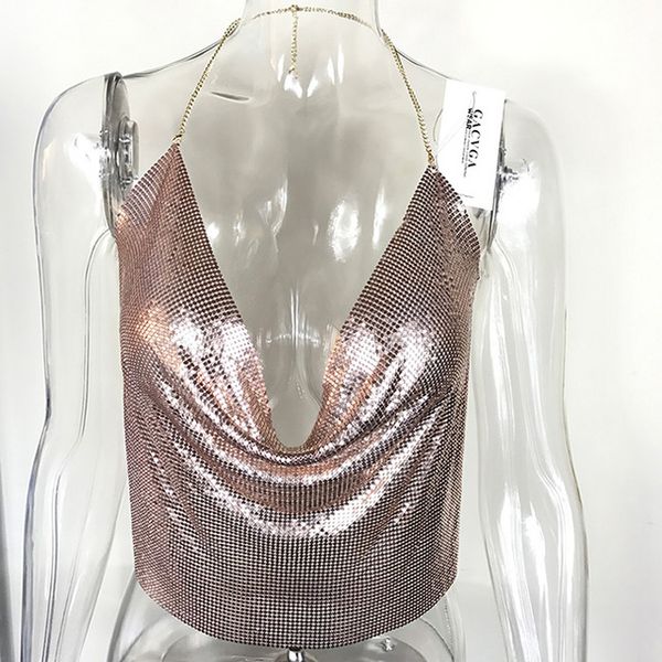 backless sequins women crop halter tank camis summer wholesale solid cropped bra crop strap ladies party vest blusa, White
backless sequins women crop halter tank camis summer wholesale solid cropped bra crop strap ladies party vest blusa, White