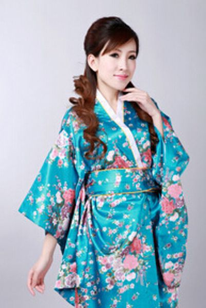 summer new sale vintage dress japanese women's silk satin cherry kimono yukata evening dress flower, Red
summer new sale vintage dress japanese women's silk satin cherry kimono yukata evening dress flower, Red