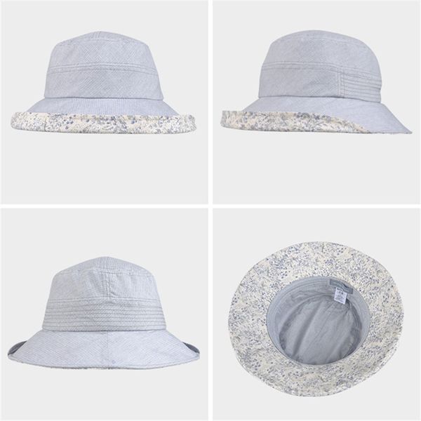 wholesale-brand kenmont summer women caps female sun beach bob bucket hat cotton print lining comfortable 3187, Blue;gray
wholesale-brand kenmont summer women caps female sun beach bob bucket hat cotton print lining comfortable 3187, Blue;gray