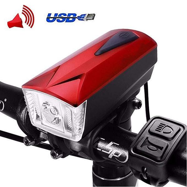 led bicycle headlight waterproof usb rechargeable bicycle horn light multifunction ultra bright electric 120 db horn bike bell
led bicycle headlight waterproof usb rechargeable bicycle horn light multifunction ultra bright electric 120 db horn bike bell