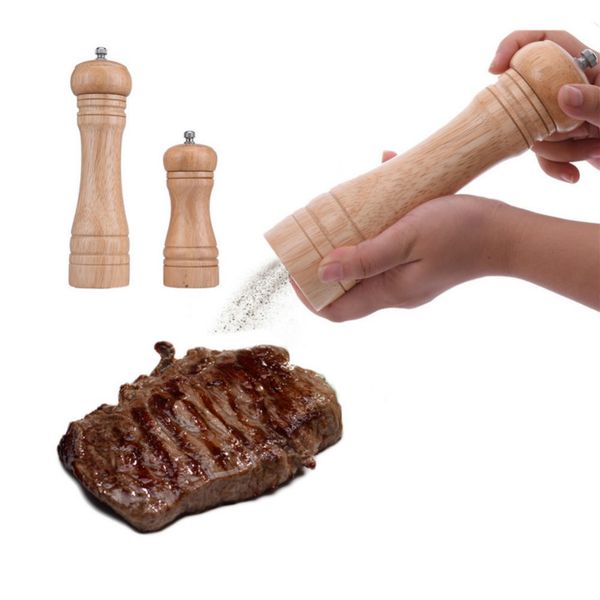 6 size available mill salt and pepper grinder hand shaker movement oak wooden peppers grinder manual pepper grinders
6 size available mill salt and pepper grinder hand shaker movement oak wooden peppers grinder manual pepper grinders