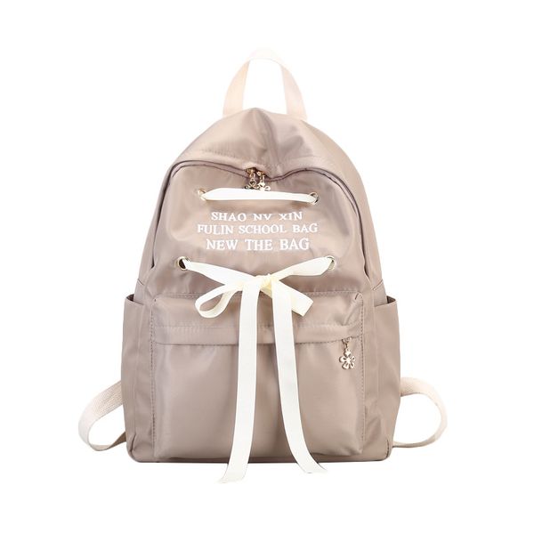 large capacity solid color freshness backpack with skil ribbon canvas school bag travel bag for women teenages girls
large capacity solid color freshness backpack with skil ribbon canvas school bag travel bag for women teenages girls