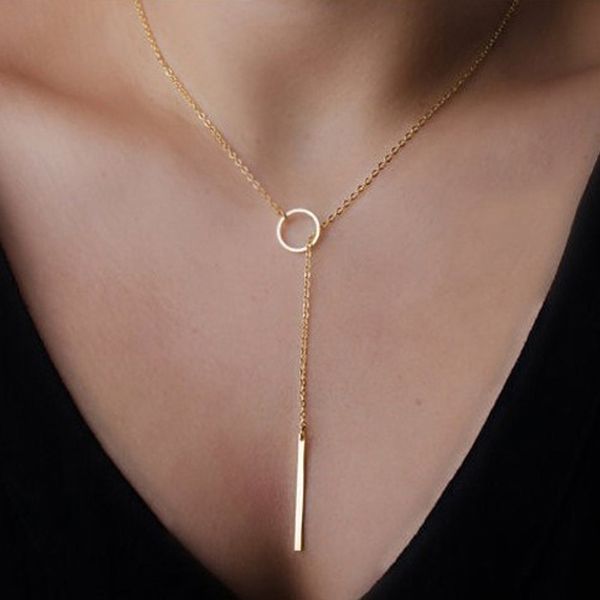 fashion popular retro metal geometric circle long gold short paragraph women necklace clavicle chain sweater chain women jewelry, Silver
fashion popular retro metal geometric circle long gold short paragraph women necklace clavicle chain sweater chain women jewelry, Silver