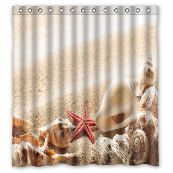 fashion waterproof bath curtains popular beach shells and starfish shower curtains 66"x72" inch bathroom curtain
fashion waterproof bath curtains popular beach shells and starfish shower curtains 66"x72" inch bathroom curtain