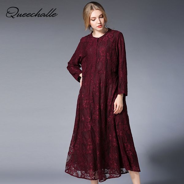 wine red black color large size long lace dresses for women long sleeve loose a-line dress xl xxl 3xl 4xl plus size women dress, White;black
wine red black color large size long lace dresses for women long sleeve loose a-line dress xl xxl 3xl 4xl plus size women dress, White;black