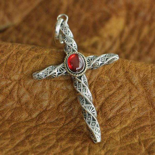 linsion red cz 925 sterling silver torsional column cross mens biker pendant ta125 jp
linsion red cz 925 sterling silver torsional column cross mens biker pendant ta125 jp