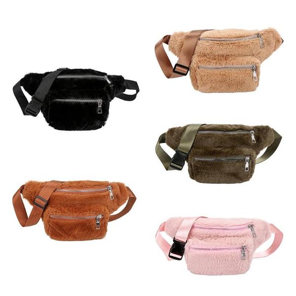 new portable women fanny faux fur waist pack girl travel belt bag casual female chest bag shoulder bags
new portable women fanny faux fur waist pack girl travel belt bag casual female chest bag shoulder bags