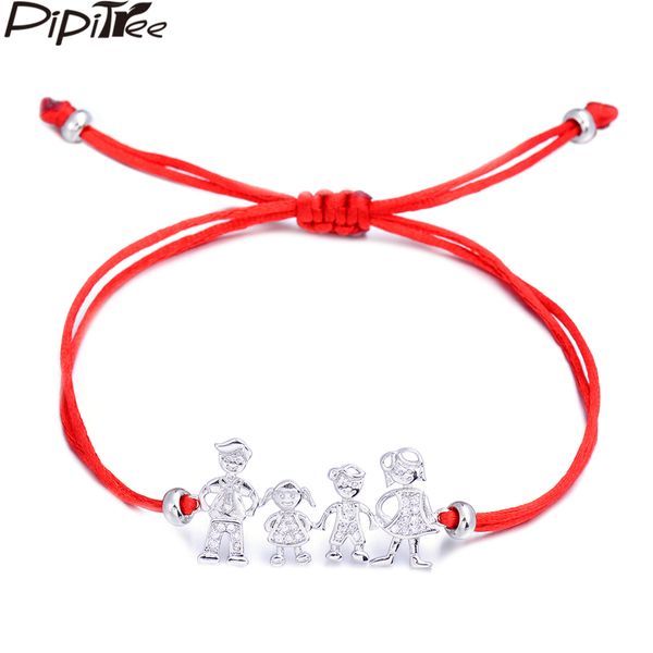 pipitree family mom & dad & boy girl cz charm lucky red string bracelets for men women kids adjustable bracelets jewelry gift, Golden;silver
pipitree family mom & dad & boy girl cz charm lucky red string bracelets for men women kids adjustable bracelets jewelry gift, Golden;silver