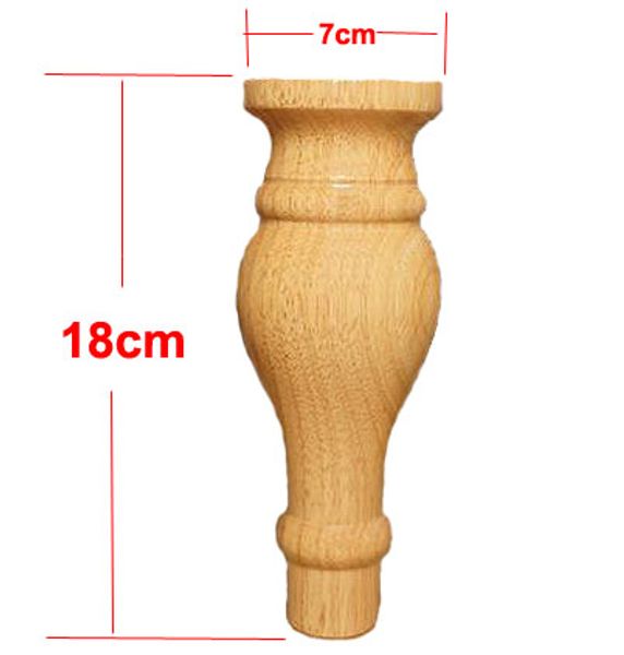4 шт./лот h:18x7cm твердой древесины диван ноги ноги стол ножки мебельные аксессуары
4 шт./лот h:18x7cm твердой древесины диван ноги ноги стол ножки мебельные аксессуары