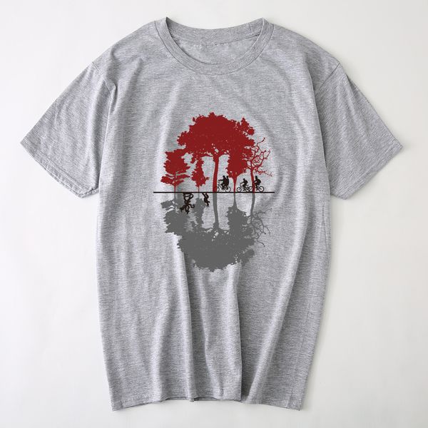 men clothing tree and people printed casual tshirts summer male crew neck tees short sleeved ing, White;black
men clothing tree and people printed casual tshirts summer male crew neck tees short sleeved ing, White;black