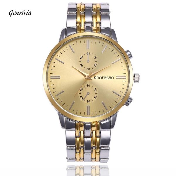 genvivia luxury watch men fashion stainless steel watches for men's quartz full steel watch business casual men watches montres, Slivery;brown
genvivia luxury watch men fashion stainless steel watches for men's quartz full steel watch business casual men watches montres, Slivery;brown