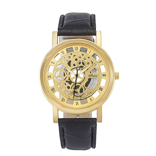 2018 new fashion dress leather strap watch big dial men business casual clock skull relogio masculino for male &boy, Slivery;brown
2018 new fashion dress leather strap watch big dial men business casual clock skull relogio masculino for male &boy, Slivery;brown