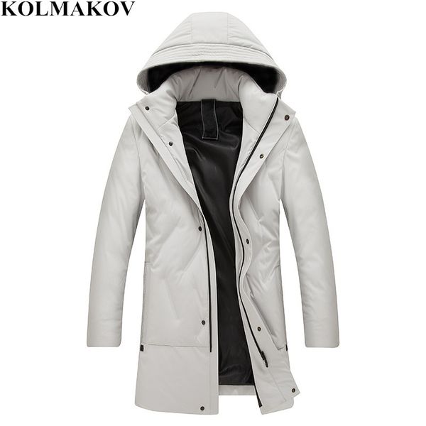 kolmakov 2018 new men's 90% white duck down coats with detachable hat winter thickening hiking down jackets man plus size l-5xl, Black
kolmakov 2018 new men's 90% white duck down coats with detachable hat winter thickening hiking down jackets man plus size l-5xl, Black