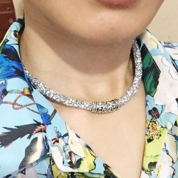 whole saleylwhjj 2017 brand new women crystal black magnet choker necklace girl glisten rhinestone fashion jewelry statement necklace, Golden;silver
whole saleylwhjj 2017 brand new women crystal black magnet choker necklace girl glisten rhinestone fashion jewelry statement necklace, Golden;silver