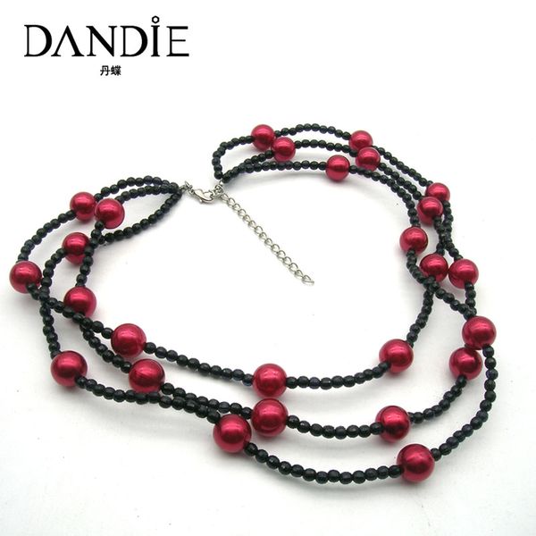 dandie fashion red black acrylic bead necklace, handmade two layler necklace jewelry new arrival 2018, Golden;silver
dandie fashion red black acrylic bead necklace, handmade two layler necklace jewelry new arrival 2018, Golden;silver