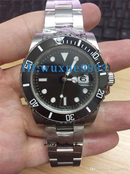 factory sapphire men's watch good quality green ceramic bezel dial 2813 movement stainless steel automatic watch, Slivery;brown
factory sapphire men's watch good quality green ceramic bezel dial 2813 movement stainless steel automatic watch, Slivery;brown