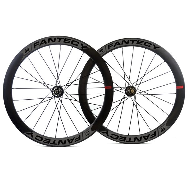 fantecy700c 50mm depth road disc brake carbon wheelset 25mm width clincher/tubular disc cyclocross bicycle carbon wheels ud matte finsh
fantecy700c 50mm depth road disc brake carbon wheelset 25mm width clincher/tubular disc cyclocross bicycle carbon wheels ud matte finsh
