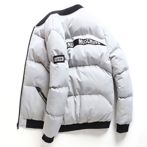 men's clothing 2018 winter new self-cultivation youth cotton coat warm anti-run cotton plus velvet large size coat m-4xl, Black
men's clothing 2018 winter new self-cultivation youth cotton coat warm anti-run cotton plus velvet large size coat m-4xl, Black
