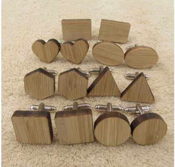 new geometry wood men's cufflinks blanks cuff links wooden jewelry accessory, Silver
new geometry wood men's cufflinks blanks cuff links wooden jewelry accessory, Silver