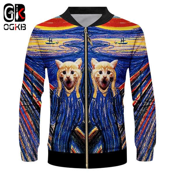 ogkb homme coat fit 3d coat print starry sky cat casual large size tees men zipper jacket wholesale, Black;brown
ogkb homme coat fit 3d coat print starry sky cat casual large size tees men zipper jacket wholesale, Black;brown