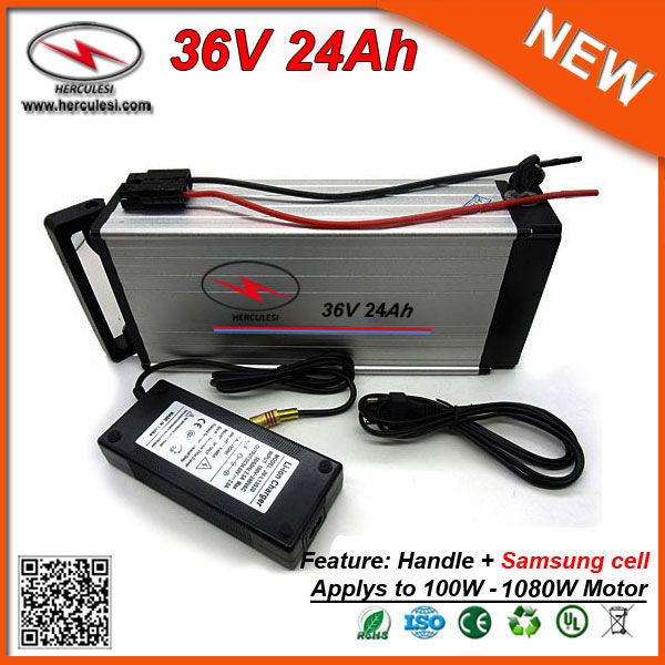 36v 24ah 1000w rear rack e-bike battery ebike battery used s amsung 3000mah 3c cell & 30a bms + 2a charger ing
36v 24ah 1000w rear rack e-bike battery ebike battery used s amsung 3000mah 3c cell & 30a bms + 2a charger ing