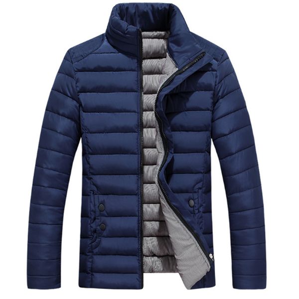 winter jacket men's 2018 fashion stand collar men's jacket solid thick and winter parkas coat xd656, Black
winter jacket men's 2018 fashion stand collar men's jacket solid thick and winter parkas coat xd656, Black