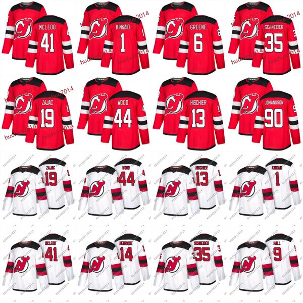 New Jersey Devils Women 2018 Nico Hischier Taylor Hall Travis Zajac Martin Brodeur Cory Schneider Miles Wood Kinkad Johansson Hockey Jerseys
New Jersey Devils Women 2018 Nico Hischier Taylor Hall Travis Zajac Martin Brodeur Cory Schneider Miles Wood Kinkad Johansson Hockey Jerseys
