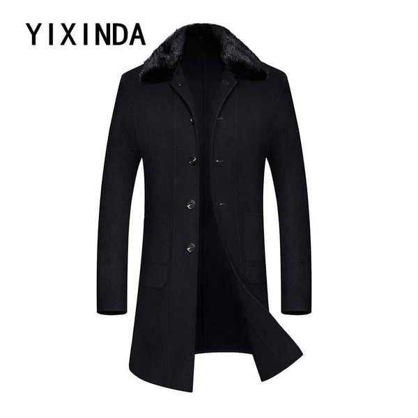yixinda double-sided cashmere overcoat, medium long business casual wool coat 100% wool blends, Black
yixinda double-sided cashmere overcoat, medium long business casual wool coat 100% wool blends, Black