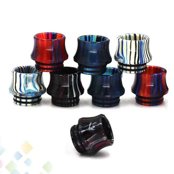 Waistline 810 Drip Tip Epoxy Resin Mouthpiece For TFV8 BIG BABY TFV12 Prince Resa 810 Atomizers Tank Ecig DHL Free