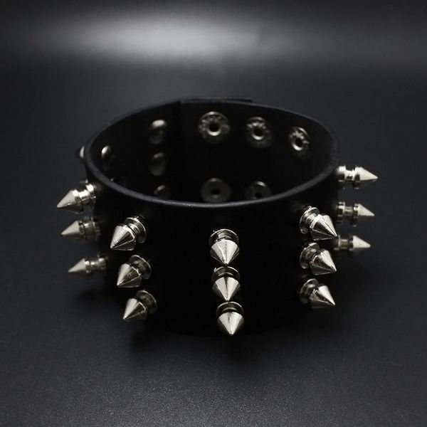 casual gothic punk style 3 layer rivet buckle belt pu leather bracelets bangles for men charm wristband wrap bangle for women, White
casual gothic punk style 3 layer rivet buckle belt pu leather bracelets bangles for men charm wristband wrap bangle for women, White