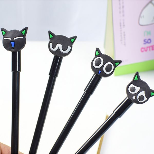 3pcs/lot novelty lovely black cats emoji gel pen creative stationery office supplies school chancery for students 2018
3pcs/lot novelty lovely black cats emoji gel pen creative stationery office supplies school chancery for students 2018