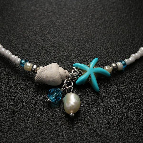 simple style starfish shell beach foot chain conch sandal anklets beads bracelet jewelry, Red;blue
simple style starfish shell beach foot chain conch sandal anklets beads bracelet jewelry, Red;blue