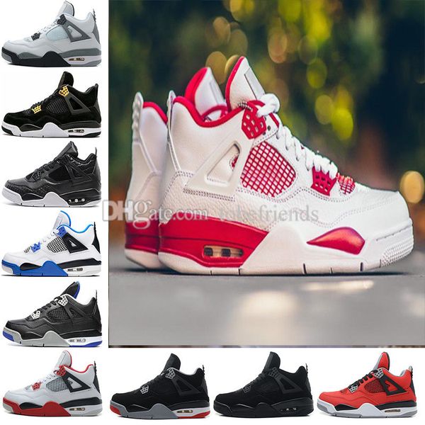 2018 4 basketball shoes men 4s pure money royalty white cement premium black bred fire red mens sports sneakers size us8-13 
2018 4 basketball shoes men 4s pure money royalty white cement premium black bred fire red mens sports sneakers size us8-13