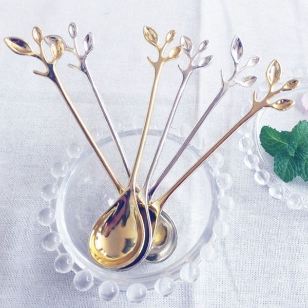 1 pc royal style coffee spoon small branch decorating coffee spoon flatware cutlery long handle mini dessert
1 pc royal style coffee spoon small branch decorating coffee spoon flatware cutlery long handle mini dessert
