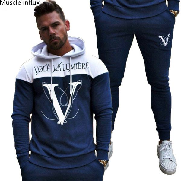 autumn men set 2018 casual sportswear hoodies+pants set male tracksuit outdoors sport suit men's gyms suit, Gray
autumn men set 2018 casual sportswear hoodies+pants set male tracksuit outdoors sport suit men's gyms suit, Gray