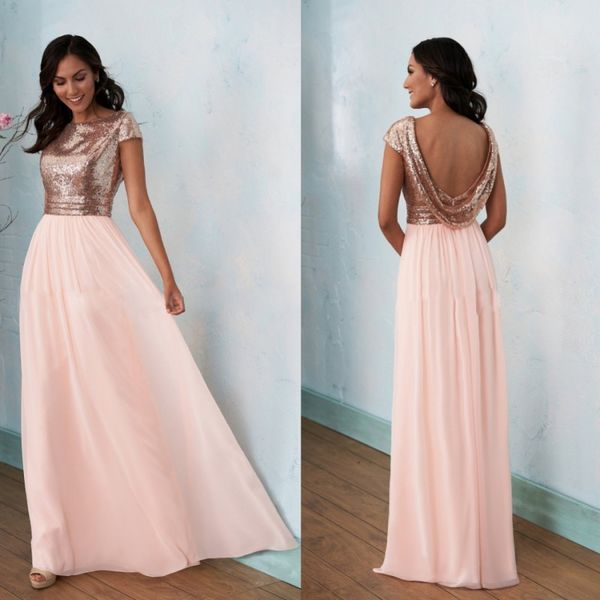 2018 jasmine sequined bridesmaids dresses backless pink long maid of honor gowns beach wedding guest party dress vestidos de novia, White;pink
2018 jasmine sequined bridesmaids dresses backless pink long maid of honor gowns beach wedding guest party dress vestidos de novia, White;pink