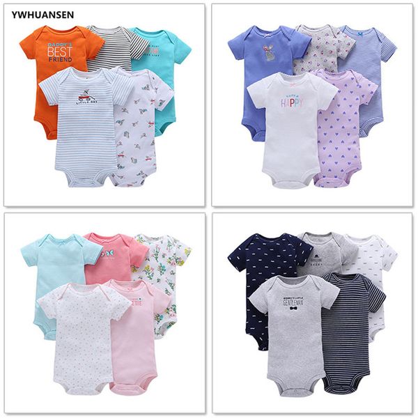 ywhuansen 1pcs/lot 2018 new baby girl summer overalls boys bodysuit short sleeve jumpsuit o-neck children clothing cotton, Blue
ywhuansen 1pcs/lot 2018 new baby girl summer overalls boys bodysuit short sleeve jumpsuit o-neck children clothing cotton, Blue