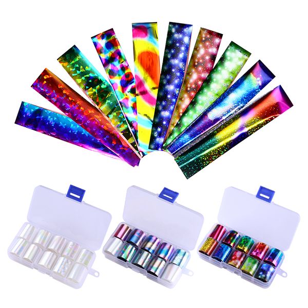 10 sheets/box starry sky laser nail foil blue transparent marble holographic paper nail art transfer sticker decoration diy, Black
10 sheets/box starry sky laser nail foil blue transparent marble holographic paper nail art transfer sticker decoration diy, Black