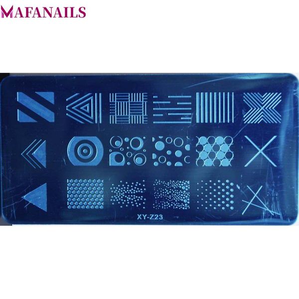 1pc nail image plate 6*12cm geometryic (line & dots) art stamp template image plates polish stamping nail art tools #xy-z-23#, White
1pc nail image plate 6*12cm geometryic (line & dots) art stamp template image plates polish stamping nail art tools #xy-z-23#, White