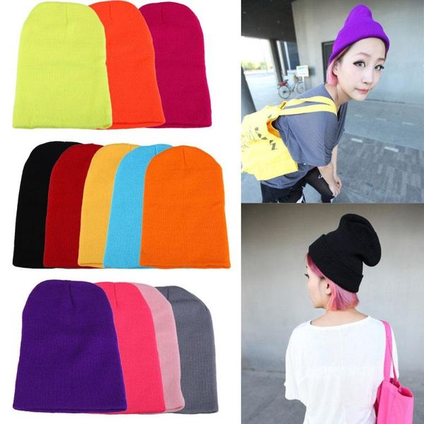 21 colors hats female winter beanies solid candy color men women warm cuff plain knit ski long beanie skull cap, Blue;gray
21 colors hats female winter beanies solid candy color men women warm cuff plain knit ski long beanie skull cap, Blue;gray