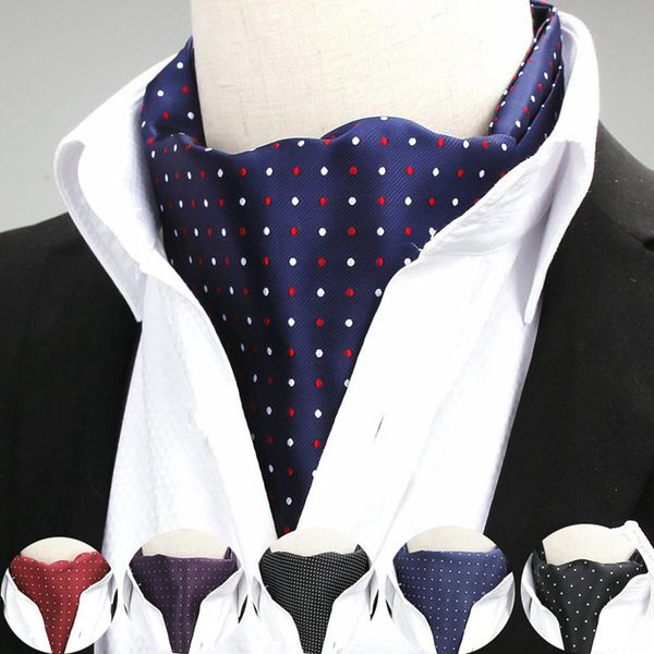 bandana bufandas offer real from india winter scarf de lisle double faced silk male cravat polka dot suit fashion shirt, Blue;gray