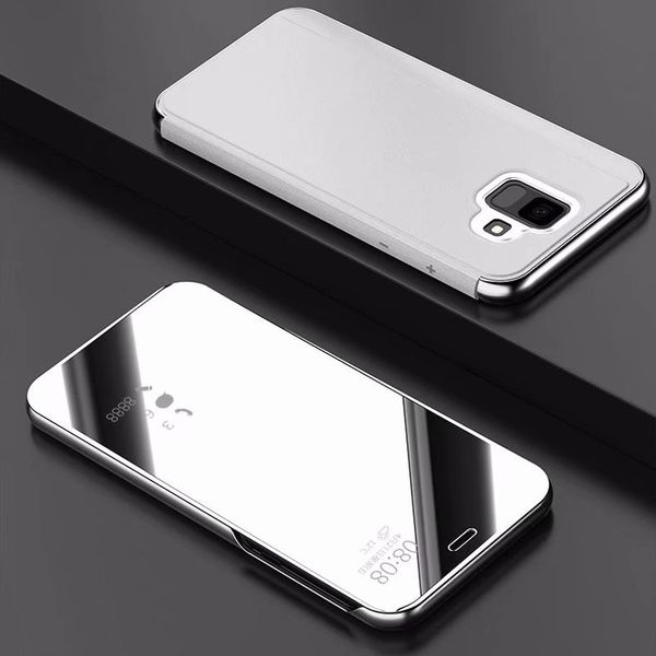 Luxury Mirror Clear View Case for Samsung Galaxy A6 A6 Plus J3 J4 J6 J7 J8 2018 J7 Duo Phone Cover Plating Base Vertical Stand
Luxury Mirror Clear View Case for Samsung Galaxy A6 A6 Plus J3 J4 J6 J7 J8 2018 J7 Duo Phone Cover Plating Base Vertical Stand